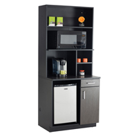 Modular Cabinet, Melamine, 39" H x 36" W x 25" D, Asian Night/Black PB Rental Co. Ltd.