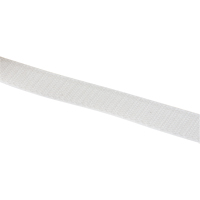 Ruban d'attaches, Crochet, 25 vg x 1", Cousu, Blanc PB Rental Co. Ltd.