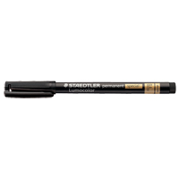 Lumocolor&reg; Permanent Marker, Fine, Black PB Rental Co. Ltd.