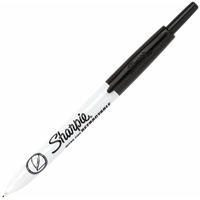 Retractable Permanent Marker, Black, Ultra Fine Tip PB Rental Co. Ltd.