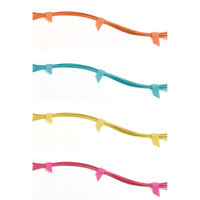 Ruban pour gestion des c&acirc;bles One-Wrap, Boucle et crochet, 25 vg x 3/4", Auto-aggripant, Aqua PB Rental Co. Ltd.