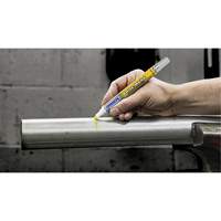 Marqueur de peinture avec pointe moyenne Brite-Mark, Liquide, Jaune PB Rental Co. Ltd.