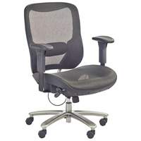 Chaise &eacute;conomique pour personnes de taille forte ou grandes, Mailles, Noir, Capacit&eacute; 450 lb PB Rental Co. Ltd.
