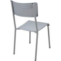 Chaises empilables Ventura, Polypropyl&egrave;ne, Hauteur 36", Capacit&eacute; 300 lb, Gris PB Rental Co. Ltd.