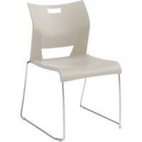 Duet Armless Training Chair, Plastic, 33-1/4" High, 350 lbs. Capacity, White PB Rental Co. Ltd.