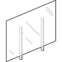 Vitre hygi&eacute;nique, 36" la x 36" h PB Rental Co. Ltd.