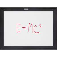 Black MDF Frame Whiteboard, Dry-Erase/Magnetic, 24" W x 18" H PB Rental Co. Ltd.