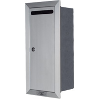 Boîte de collecte en retrait, Fixation Mural, 16-3/16" x 6-3/8", Aluminium PB Rental Co. Ltd.