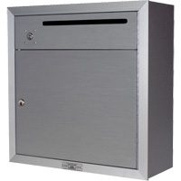 Boîte de collecte, Fixation En surface, 12-3/4" x 16-3/8", 2 portes, Aluminium PB Rental Co. Ltd.