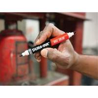 Markal&reg; Dura-Ink&reg; Dual Colour Permanent Ink Marker, Black/Red, Bullet Tip PB Rental Co. Ltd.