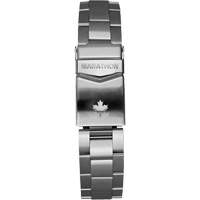 Grande montre automatique de plong&eacute;e avec feuille d'&eacute;rable gris et bracelet en acier inoxydable, Num&eacute;rique, &agrave; piles, 41 mm, Argent PB Rental Co. Ltd.