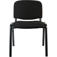 Stacking Chairs, Fabric, 32" High, 250 lbs. Capacity, Black PB Rental Co. Ltd.