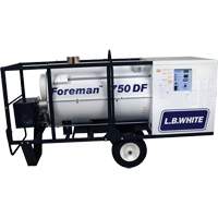 Foreman&reg; 750 Indirect-fired Portable Heater, Radiant Heat, Natural Gas, 750000 BTU/H PB Rental Co. Ltd.