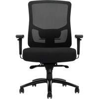 Raven 400 High-Back Heavy-Duty Synchro-Tilter, Mesh, Black, 400 lbs. Capacity PB Rental Co. Ltd.