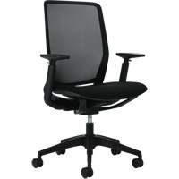 Kody High-Back Synchro-Tilter Chair, Mesh, Black, 300 lbs. Capacity PB Rental Co. Ltd.
