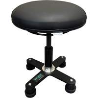 Omnistool Ergonomic Stool, Mobile, Adjustable, Vinyl Seat, Black PB Rental Co. Ltd.