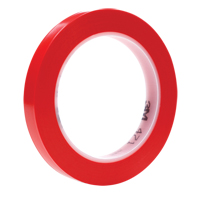 471 Vinyl Tape, 12 mm (1/2") W x 32.9 m (108') L, 5.3 mils, Red PB Rental Co. Ltd.