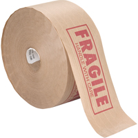 Pre-Printed Gummed Tapes, 76 mm (3") x 137 m (449.475'), Kraft PB Rental Co. Ltd.