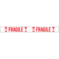 Bilingual Printed Tape – Fragile This Side Up , Red on White PB Rental Co. Ltd.