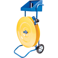 Distributeur de feuillards, Feuillard Polyester/Acier/Polypropyl&egrave;ne, Dia de noyau 16"/8", largeur de rouleau 3"/8"/6" PB Rental Co. Ltd.