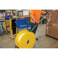 Distributeur de feuillards, Feuillard Polyester/Acier/Polypropyl&egrave;ne, Dia de noyau 16"/8", largeur de rouleau 3"/8"/6" PB Rental Co. Ltd.