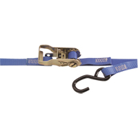 Tendeurs d'arrimage robuste, Crochet en S, 1" , 15' , Charge d'utilisation max. 500 lb (230 kg) PB Rental Co. Ltd.