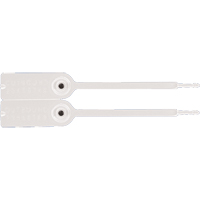Gemini&reg; Tote Seals, 7-1/4", Plastic, Pull-Through PB Rental Co. Ltd.