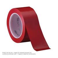 471 Vinyl Tape, 38 mm (1-1/2") W x 32.9 m (108') L, 5.3 mils, Red PB Rental Co. Ltd.