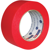 Utility Grade Coloured Masking Tape, 24 mm (1") x 55 m (180'), Red PB Rental Co. Ltd.