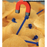 Metal Detectable Cable Ties, 5-9/10" L, 30 lbs. Tensile Strength PB Rental Co. Ltd.