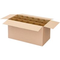 Boîte d'exp&eacute;dition pour cannettes a&eacute;rosols, 12-1/4" lo x 9-3/16" la x 10-5/16" h, ondulations C PB Rental Co. Ltd.