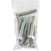 Sacs en poly, Refermable, 5" x 3", 4 mils PB Rental Co. Ltd.