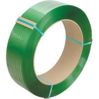 Feuillard, Polyester, 1/2" la x 6315' lo, Vert, Calibre Manuel PB Rental Co. Ltd.