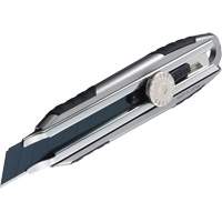 Couteau avec verrou &agrave; cliquet, 18 mm, Acier au carbone, Robuste, Prise en Aluminium PB Rental Co. Ltd.