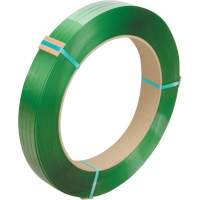 Feuillard, Polyester, 1/2" la x 3380' lo, Vert, Calibre Manuel PB Rental Co. Ltd.