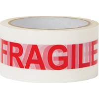 "Fragile" Box Sealing Tape, Hot Melt Adhesive, 2 mils, 48 mm (2") x 100 m (328') PB Rental Co. Ltd.