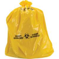 Waste Bags, Bio-Hazard, 60" L x 36" W, 6 mils PB Rental Co. Ltd.