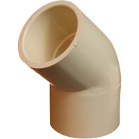 Raccord coude 45° Flowguard Gold, Standard, PVC-C, 1/2" PB Rental Co. Ltd.
