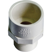 Adaptateur r&eacute;ducteur m&acirc;le, Noeud x MPT, 1/2" x 3/4" dia., PVC-C PB Rental Co. Ltd.