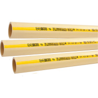 Flowguard Gold&reg; Hot & Cold Water Pipe, CPVC, 20' L x 0.5" Dia. PB Rental Co. Ltd.