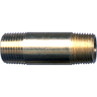 Raccord long, Laiton, 1/4", NPT x NPT PB Rental Co. Ltd.