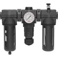Filtre, d&eacute;tendeur & lubrificateur Modulair 400 avec drain manuel & bol standard, 3/4" NPTF PB Rental Co. Ltd.