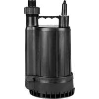 Pompe utilitaire en thermoplastique, 115 V, 2200 gal/h, 1/4 CV PB Rental Co. Ltd.