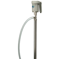 Trousse de pompe pour baril EFS-40 avec moteur S1, Acier inoxydable, 17 gal./min PB Rental Co. Ltd.
