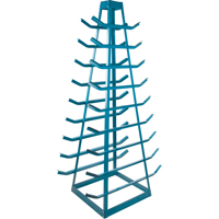 Supports pour tuyaux - Rangement horizontal, Horizontal, 9 Niveaux, 18" la x 40" p x 84" h, 1800 lb Cap. PB Rental Co. Ltd.