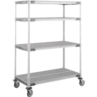 Chariot MetroMax i sur roulettes &agrave; tige, 4 tiers, 18" x 69" x 36", Capacit&eacute; 900 lb PB Rental Co. Ltd.