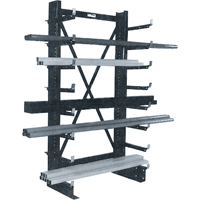 Rayonnage en porte-&agrave;-faux simple Minitree, 36" la x 76-3/16" h PB Rental Co. Ltd.
