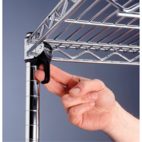 Super Adjustable Super Erecta Shelf&reg;, Add-On Kit, 5 Tiers, 36" W x 74-5/8" H x 24" D PB Rental Co. Ltd.