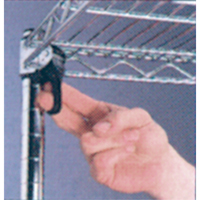 ETAGERE,4 TABL18X36X63,CHROME,800LB/TABL., Tiers 4, 36" la x 63" h x 18" p PB Rental Co. Ltd.