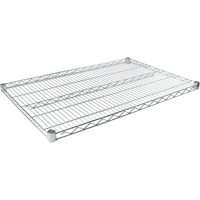 Standard-Duty Chromate Wire Shelf, 36" W x 18" D, 500 lbs. Capacity PB Rental Co. Ltd.